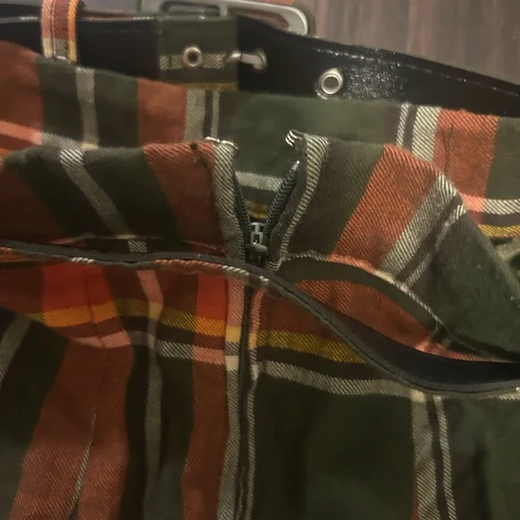 Modcloth Tartan A-Line Skirt - Red and Green - Picture 6 of 6